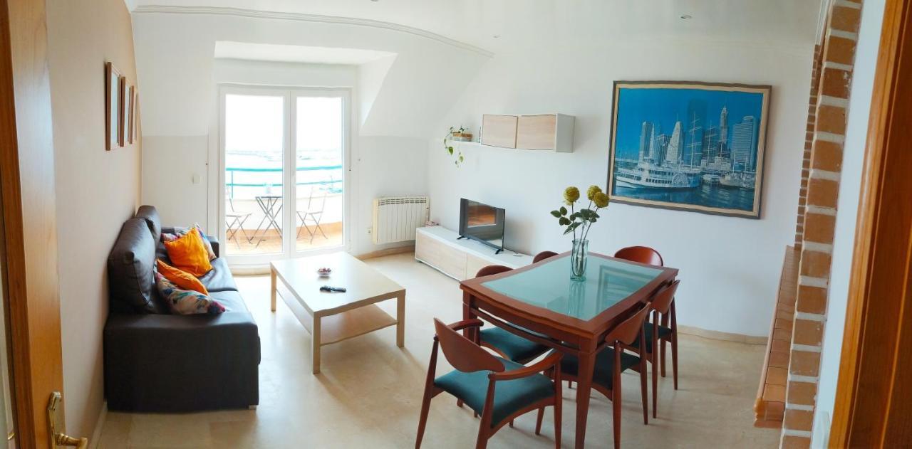 桑亨霍Precioso Atico Con Vistas A Pie De Playa公寓 外观 照片